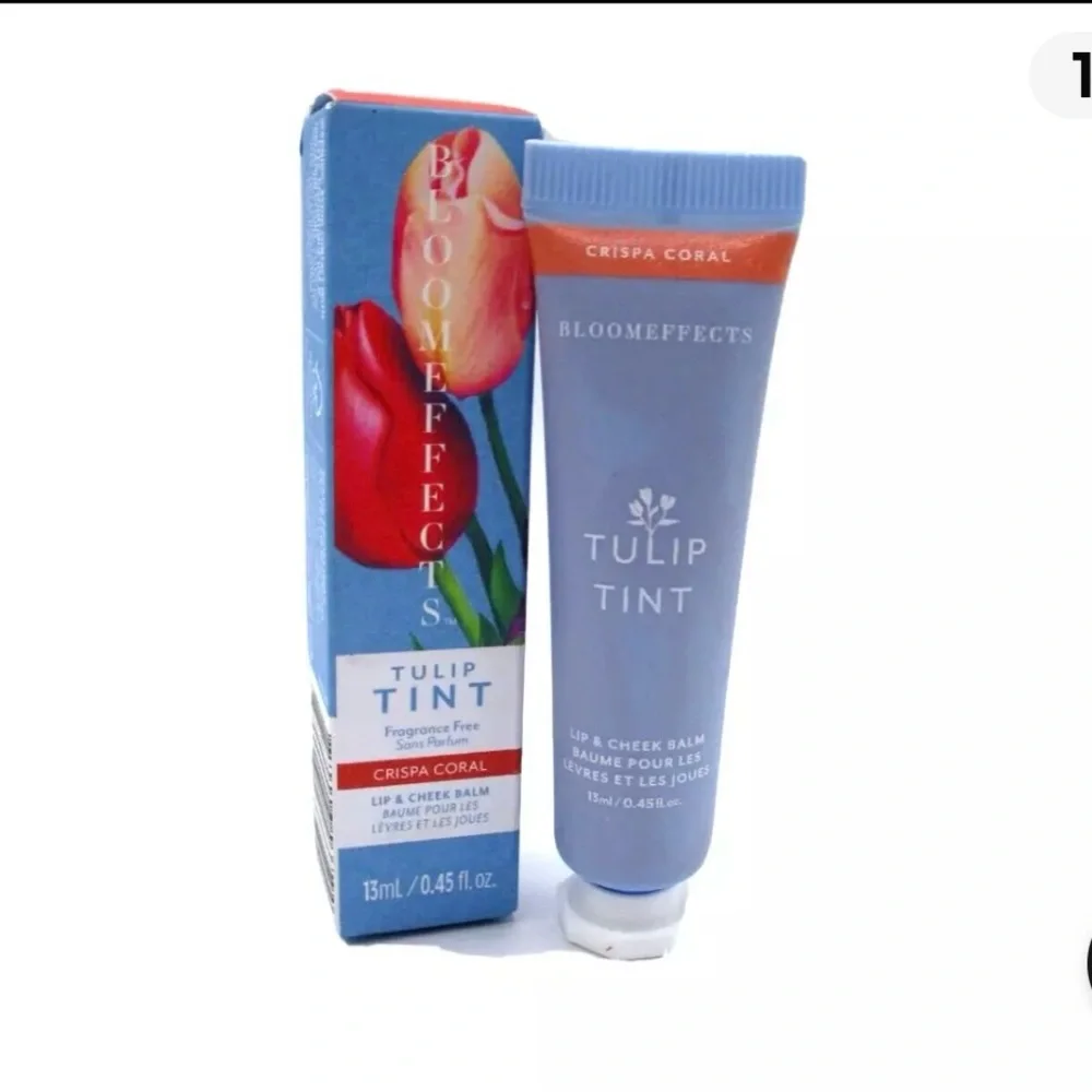 BLOOMEFFECTS Tulip Tint Lip And Cheek Balm Crispa Coral 0.45 oz.